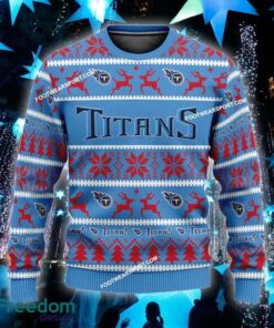 NEW Ensemble Tennessee Titans Ugly Christmas Sweater Gift For Adult