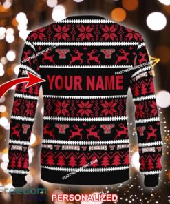 NEW Event Youngstown State Penguins Ugly Xmas Sweater Gift For Men And Women - NCAA2 Youngstown State Penguins Ugly Christmas Sweater For Men And Women Photo 2