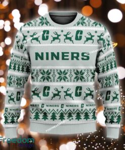 NEW Exchange Charlotte 49ers Knitted Christmas Sweater AOP Gift For Men And Women