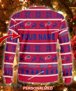 NEW Family Buffalo Bills Ugly Christmas Sweater Gift For Men And Women - NFL Buffalo Bills Ugly Christmas Sweater For Men And Women Photo 2