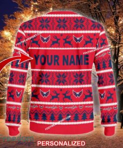 NEW Fashion Washington Capitals Ugly Christmas 3D Sweater Gift For Adult - NHL Washington Capitals Ugly Christmas Sweater For Men And Women Photo 2