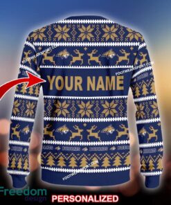 NEW Fashionable Montana State Bobcats Ugly Christmas Sweater Gift For Men And Women - NCAA2 Montana State Bobcats Ugly Christmas Sweater For Men And Women Photo 2