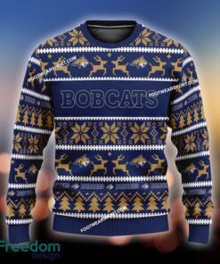 NEW Fashionable Montana State Bobcats Ugly Christmas Sweater Gift For Men And Women - NCAA2 Montana State Bobcats Ugly Christmas Sweater For Men And Women Photo 1