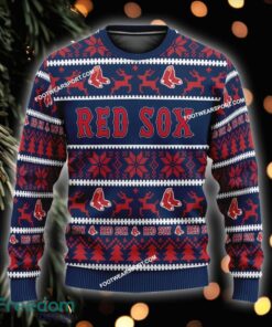 NEW Festoon Boston Red Sox Ugly Christmas Sweater Gift For Men And Women