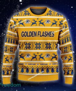 NEW Frankincense Kent State Golden Flashes Ugly Christmas Sweater Gift For Men And Women