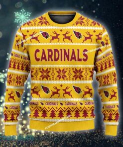 NEW Fun Arizona Cardinals Ugly Christmas Sweater Gift For Men And Women