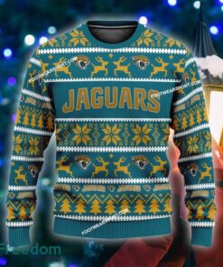 NEW Gifting Jacksonville Jaguars Ugly Xmas 3D Sweater Gift For Adult