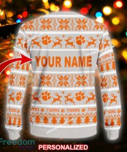 NEW Goodwill Clemson Tigers Ugly Christmas Sweater Gift Holidays - NCAA Clemson Tigers Ugly Christmas Sweater For Men And Women Photo 2