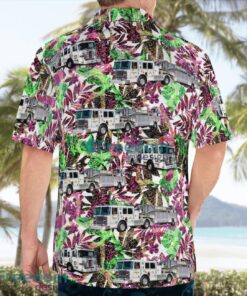 New Haven, Connecticut, New Haven Fire Department Hawaiian Shirt Men Women Beach Shirt Product Photo 2