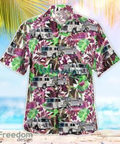 New Haven, Connecticut, New Haven Fire Department Hawaiian Shirt Men Women Beach Shirt Product Photo 3