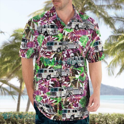 New Haven, Connecticut, New Haven Fire Department Hawaiian Shirt Men Women Beach Shirt Product Photo 4