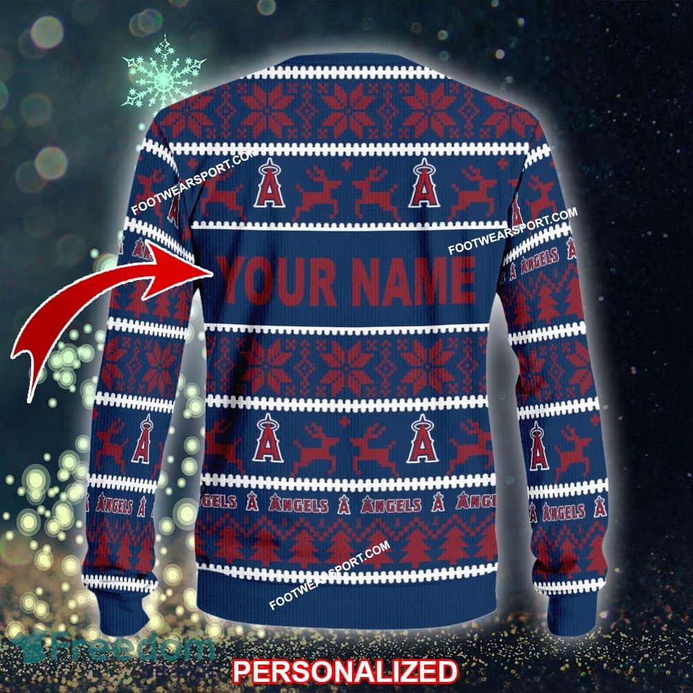 NEW Holidaywear Los Angeles Angels Ugly Christmas Sweater Gift For Men And Women image NEW Holidaywear Los Angeles Angels Ugly Christmas Sweater Gift For Men And Women - MLB Los Angeles Angels Ugly Christmas Sweater For Men And Women Photo 2