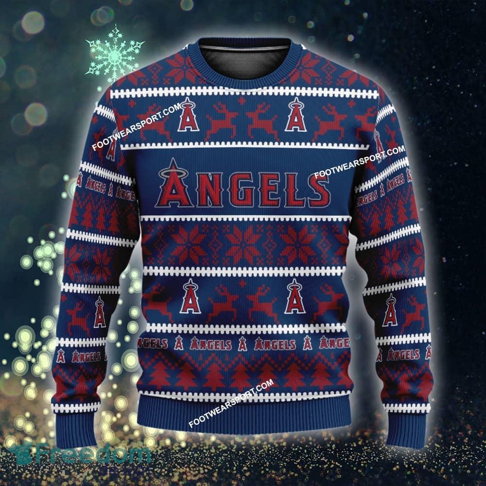 NEW Holidaywear Los Angeles Angels Ugly Christmas Sweater Gift For Men And Women image NEW Holidaywear Los Angeles Angels Ugly Christmas Sweater Gift For Men And Women - MLB Los Angeles Angels Ugly Christmas Sweater For Men And Women Photo 1