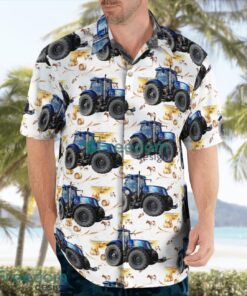 New Holland Agriculture T7070 2009 Tractor Hawaiian Shirt Men Women Beach Shirt Product Photo 4