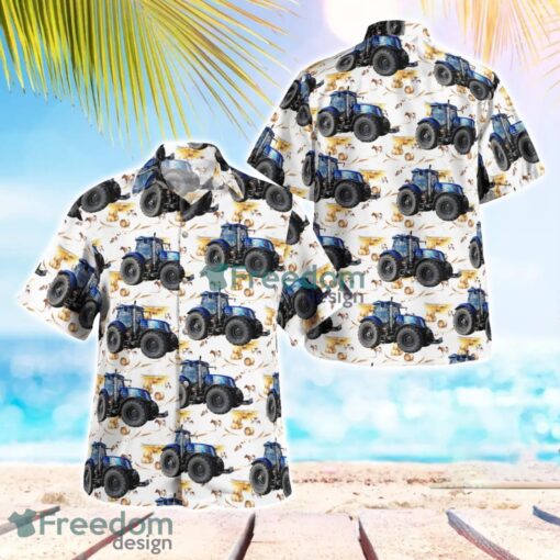 New Holland Agriculture T7070 2009 Tractor Hawaiian Shirt Men Women Beach Shirt Product Photo 1