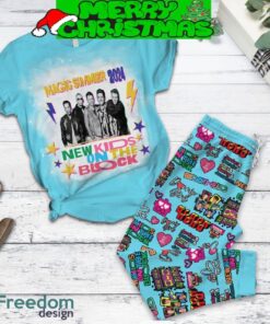 New Kids On The Block Magic Summer 2024 Fleece Pajamas Set Men Women For Fans - New Kids On The Block Magic Summer 2024 Fleece Pajamas Set-1