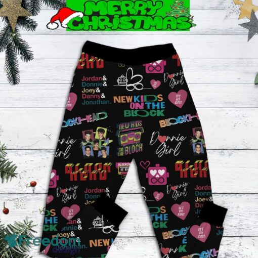 New Kids On The Block Most Likely To Be Fleece Pajamas Set Gift Family - New Kids On The Block Most Likely To Be Fleece Pajamas Set-4