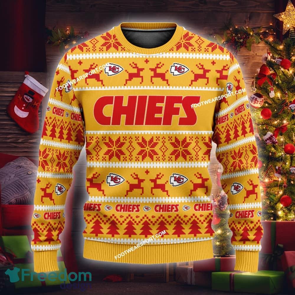 NEW Knitwear Kansas City Chiefs Ugly Christmas Sweater Gift For Men And Women image NEW Knitwear Kansas City Chiefs Ugly Christmas Sweater Gift For Men And Women - NFL Kansas City Chiefs Ugly Christmas Sweater For Men And Women Photo 1