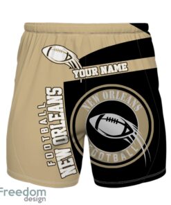 New Orleans Football Team Hawaiian Shirt And Shorts 3D Printed Team Gift Product Photo 2