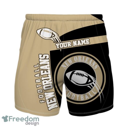 New Orleans Football Team Hawaiian Shirt And Shorts 3D Printed Team Gift Product Photo 2