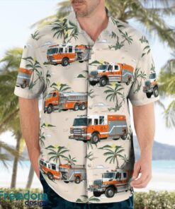 New Tripoli, Pennsylvania, New Tripoli Fire Company Hawaiian Shirt Product Photo 3