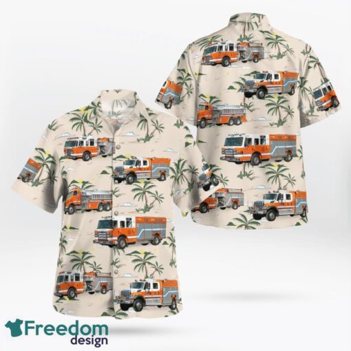 New Tripoli, Pennsylvania, New Tripoli Fire Company Hawaiian Shirt Product Photo 1