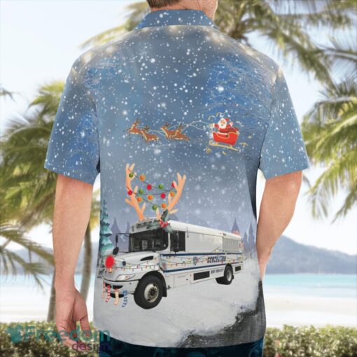 New York City Department Of Correction Christmas Hawaiian Shirt Product Photo 2