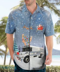 New York City Department Of Correction Christmas Hawaiian Shirt Product Photo 4