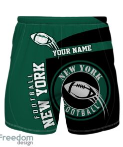 New York Football Team Hawaiian Shirt And Shorts 3D Printed Team Gift Product Photo 2