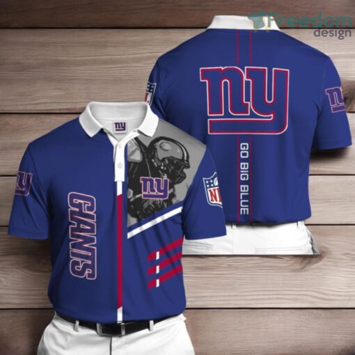 New York Giants 3D Polo Shirt For Fans Product Photo 1