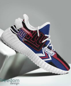 New York Giants Speedsters Yeezy Running Shoes For Fans Gift Men Women - New York Giants Speedsters Yeezy Boost Running Shoes_5