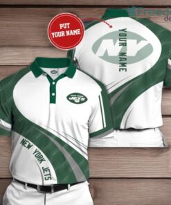 New York Jets 3D Polo Shirt For Fans