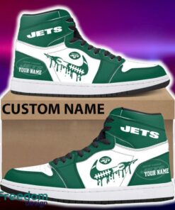 New York Jets Air Jordan Hightop Shoes New Custom Name For Fans Gift Sneaker