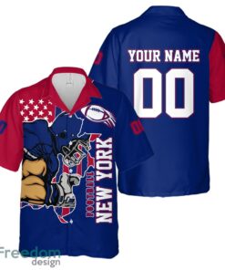 New York personalized name and number Hawaiian Shirt And Shorts Team Beach Shirt Product Photo 2