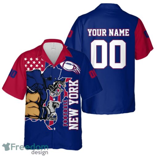 New York personalized name and number Hawaiian Shirt And Shorts Team Beach Shirt Product Photo 2