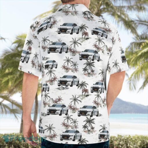 New York State Park Police Dodge Charger Aloha Hawaiian Shirt Beach Gift Shirt Product Photo 2