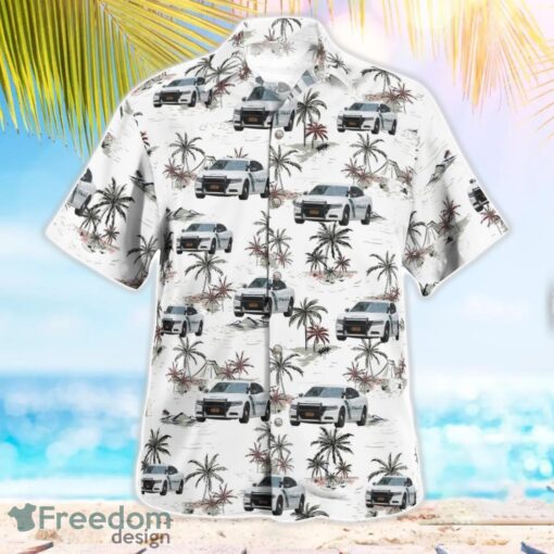 New York State Park Police Dodge Charger Aloha Hawaiian Shirt Beach Gift Shirt Product Photo 3