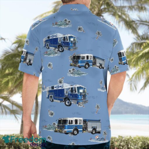 New York, West Haverstraw Volunteer Fire Company Aloha Hawaiian Shirt Beach Gift Shirt Product Photo 2