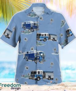 New York, West Haverstraw Volunteer Fire Company Aloha Hawaiian Shirt Beach Gift Shirt Product Photo 3