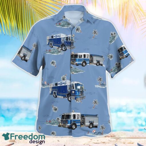 New York, West Haverstraw Volunteer Fire Company Aloha Hawaiian Shirt Beach Gift Shirt Product Photo 3