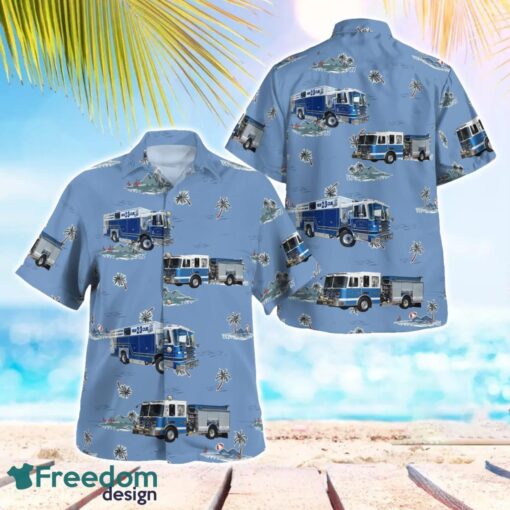 New York, West Haverstraw Volunteer Fire Company Aloha Hawaiian Shirt Beach Gift Shirt Product Photo 1