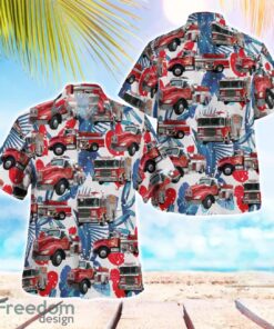 New York West Sand Lake Fire Department Beach Shirt For Team