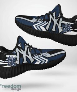 New York Yankees Speedsters Yeezy Running Shoes For Fans Gift Men Women - New York Yankees Speedsters Yeezy Boost Running Shoes_2