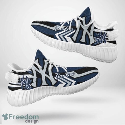 New York Yankees Speedsters Yeezy Running Shoes For Fans Gift Men Women - New York Yankees Speedsters Yeezy Boost Running Shoes_6