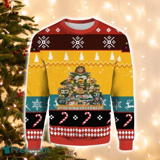 NFC Champions Green Bay Packers Christmas Gift Ugly Christmas Sweater For Men And Women Product Photo 1