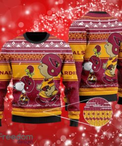 NFL Arizona Cardinals Logo Sweater Christmas Full Over Print Gifts Christmas 3D Sweater Shirt