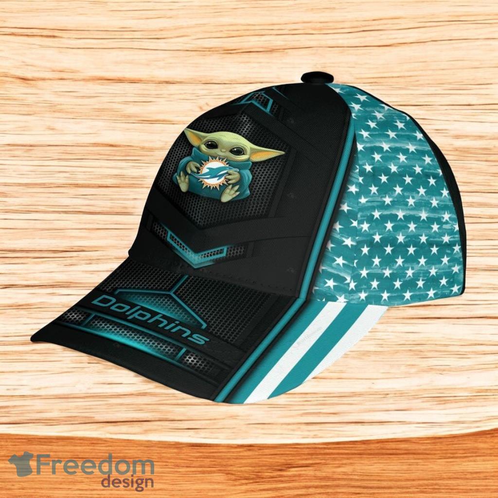 Nfl Classic Cap 3D Miami Dolphins Classic Cap 3D Baby Yoda New Fashion image Nfl Classic Cap 3D Miami Dolphins Classic Cap 3D Baby Yoda New Fashion Product Photo 1