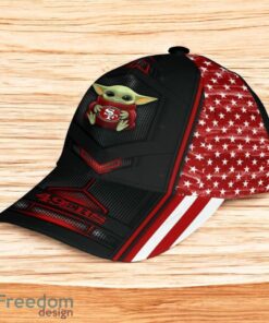 Nfl Classic Cap 3D San Francisco 49ers Classic Cap 3D Baby Yoda New Fashion