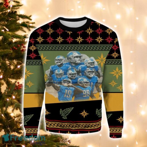 NFL Detroit Lions Team Christmas Gift Ugly Christmas Sweater For Men And Women Product Photo 1