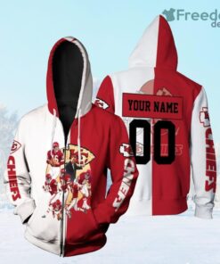 Nfl Season 2020 Kansas City Chiefs West Division Champion Great Great Football Team 3D 1 Personalized Zip Hoodie 3D All Over Print